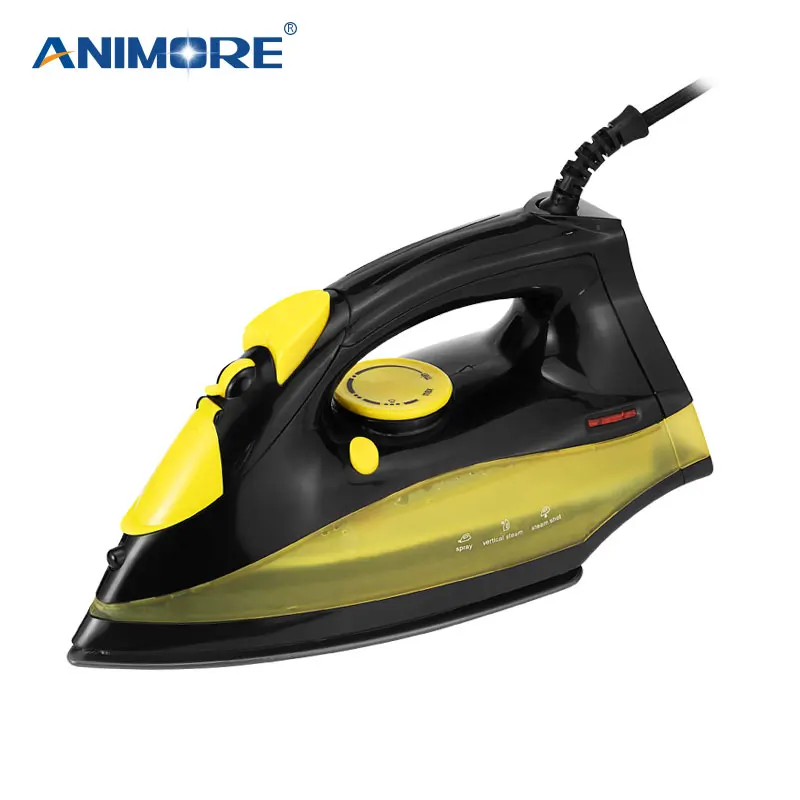 

ANIMORE Portable Electric Steam Iron For Clothes Multifunction Adjustable Ceramic soleplate iron for ironing Garment Steamer