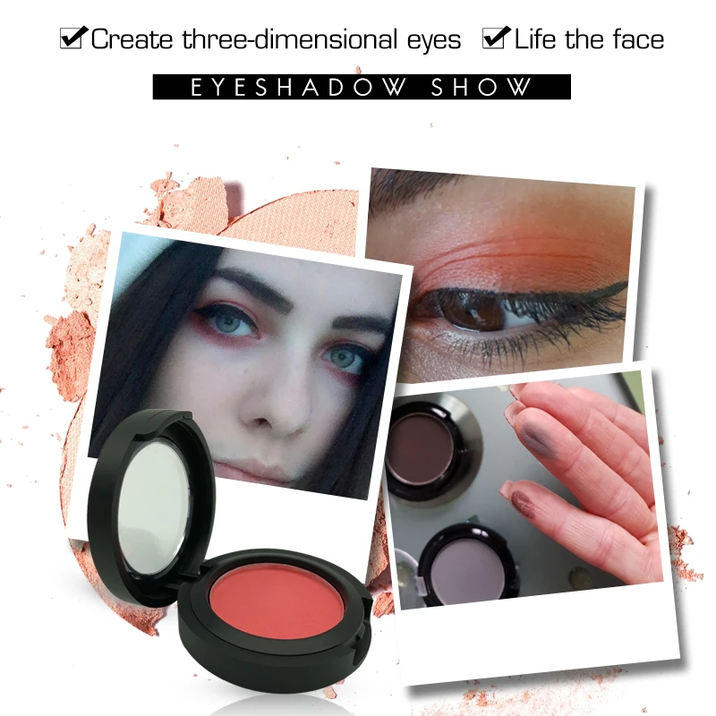 Красота макияж Палетка теней для глаз Eye Make up длительный естественный матовый