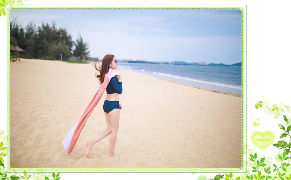 Rash guard swimsuit (1)