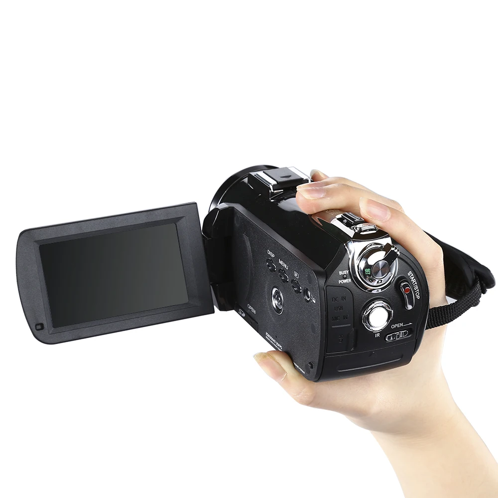 

ORDRO Updated AC3 4K Hot Shoe WIFI Digital Camera HDMI 24MP Infrared Night Vision Video Recording Camcorder 3" Touch Screen