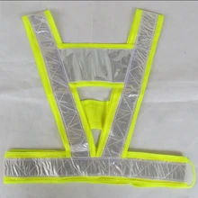 200 шт/партия высокая видимость V светоотражающий жилет дорожный жилет строительный Рабочий жилет