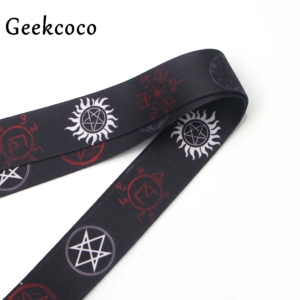 Сверхъестественное SPN Rune брелок аксессуары Безопасность поломка мобильный