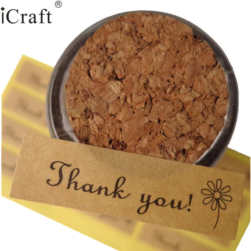 

1200pcs Lovely Seal Sticker 'Thank You' Gift Seal Label Paper Sticker