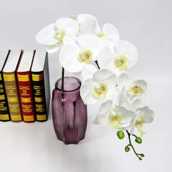 

Flone Real Touch Butterfly Orchids Plants Artificial Phalaenopsis Orchid Flowers Wedding Home Decoration accessories
