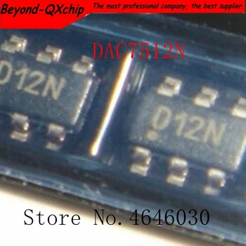 

100% NEW ORIGINAL 50PCS/LOT DAC7512N DAC7512 D12N SOT23-6