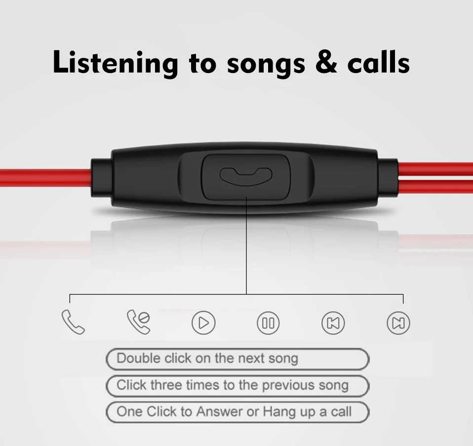 In-Ear Earphone Jack 3.5mm Wired Headphone with Microphone for Phone Computer MP3 Stereo Earbuds Sport Earphones Gaming Headset  (10)