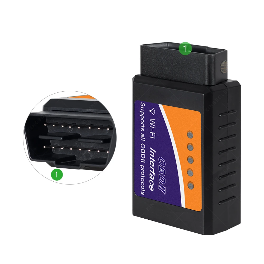 Оптом 10 шт. ELM327 WiFi или BT V1.5 с чипом PIC18F25K80 диагностический инструмент для IPhone/Android