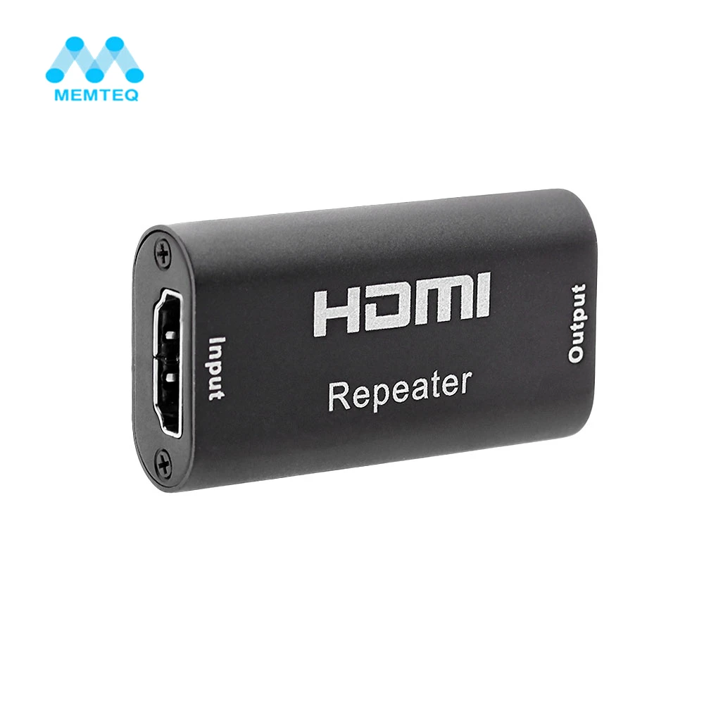 MEMTEQ HDMI ретранслятор наполнитель усилитель 40 м 1080P 2 25 Гбит/с адаптер выход видео и