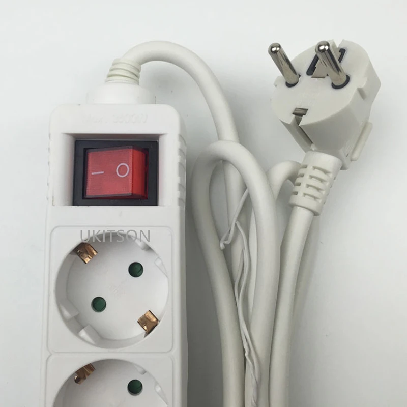 Power Strip Sockets Portable Strip EU DE Plug Adapter 3 4 5 6 Ports Outlet Extension Socket With CE GS Mark Power Strip Sockets Portable Strip EU DE Plug Adapter 3 4 5 6 Ports Outlet Extension Socket With CE GS Mark