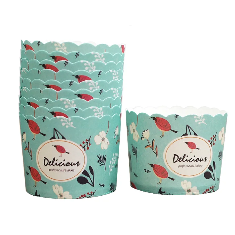 

50PCS Delicious Cupcake cake Paper Baking Cake Cup Liners Muffin Kitchen Cases Cups for wedding birthday party cake decoration