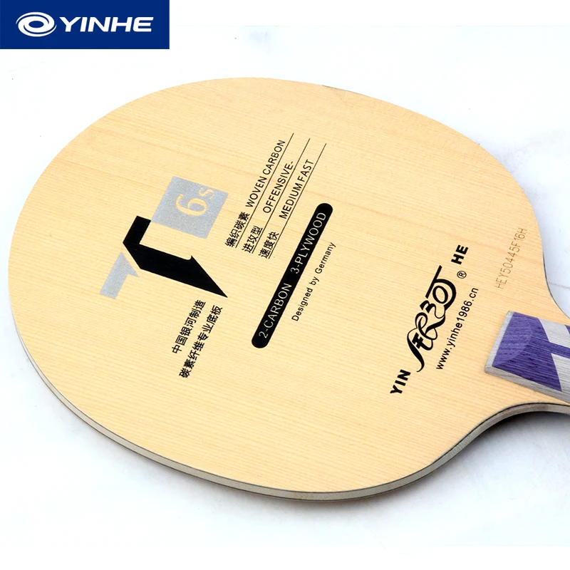 Yinhe T 3S 5S 6S Pro Hinoki+ углеродный стол Tenis Blade/ракетка для пинг-понга