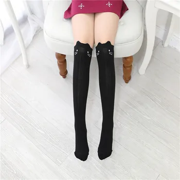 

New Cartoon Children Socks Cotton Baby Girls Socks Knee High Long Kids Socks For Toddler Girl Clothing Accessories