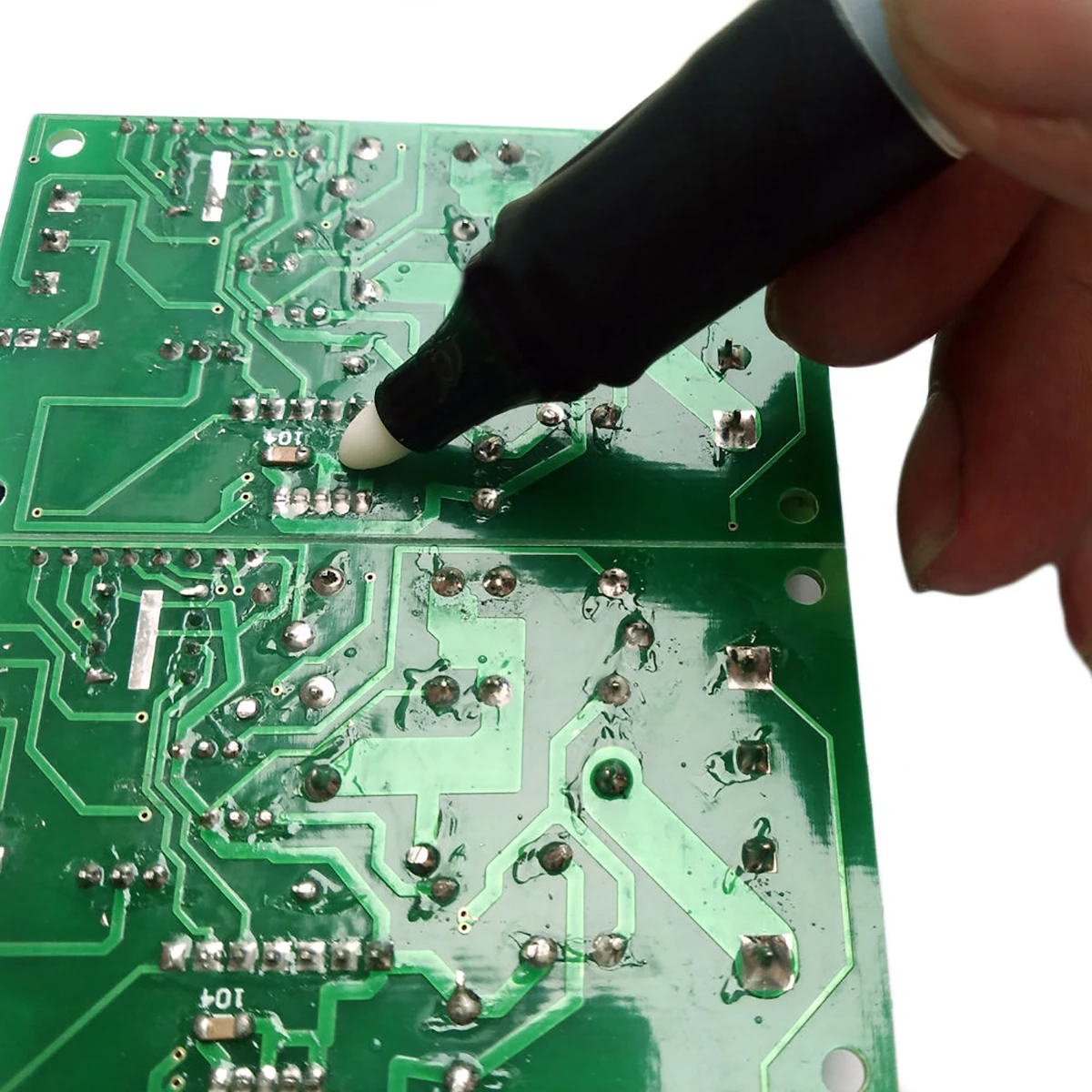 New 10ml Soldering Rosin Flux Pen Low-Solid Non-Clean Surface Mount Solar Panel