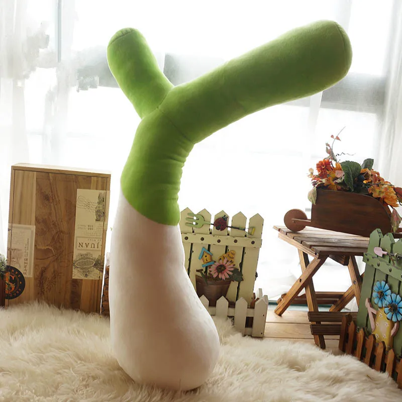 Creative Green Onion Plush Toy Pillow – 42shops