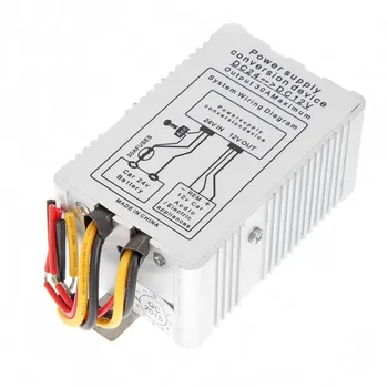 

1pc 24V To 12V DC-DC Conversion Power Supply Car Portable Converter Spare Inverter