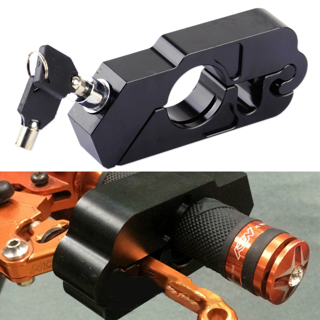 Heavy Duty Anti Theft Throttle Anti Theft Handlebar Lock By