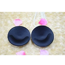 1 пара губчатого поролона бюстгальтер грудь вкладыш улучшатель для лифчика пуш-ап бикини Мягкие съемные подкладки бюстгальтера наклейки на соски сексуальные Стикини