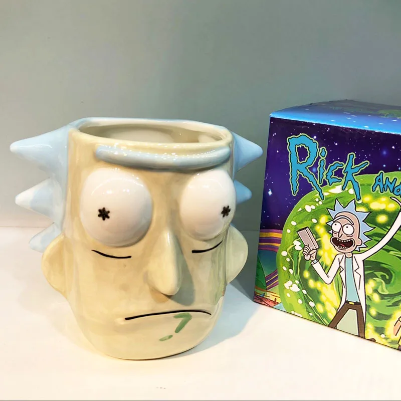 Cena Rick I Morty Coffee kufel kubek zamieniłem się w marynatę Morty jestem kubkiem marynaty kubki dla dzieci