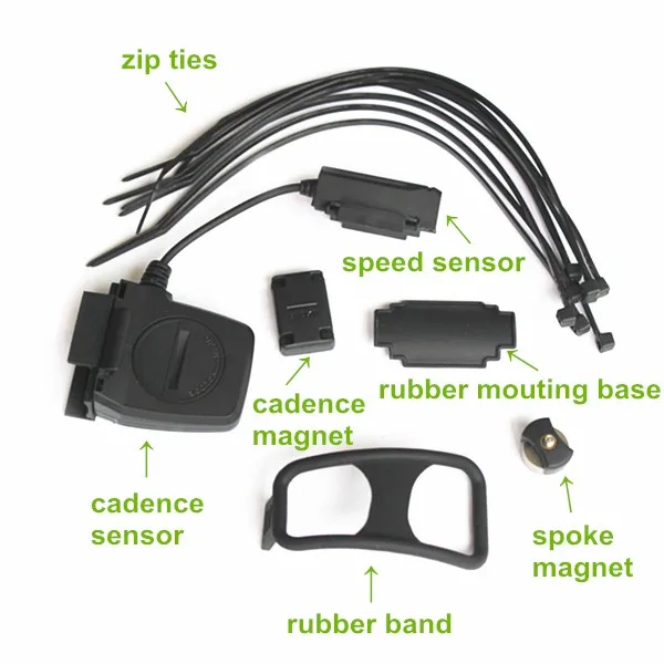 BLE cycling cadence and speed sensor