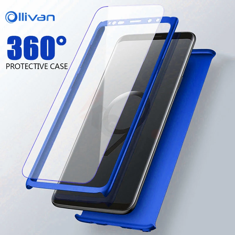 360 Full Cover Phone Case For Samsung Galaxy S10 Plus S10E Shockproof Protective Cases For Galaxy S10 Plus S10 Lite With Film