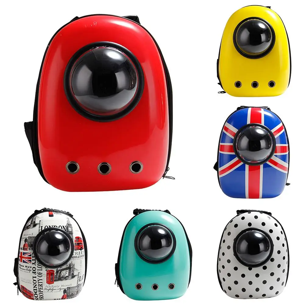 

Pet Dog Cat Travel Portable Space Capsule Carrier Bag Breathable Cage Backpack for pet