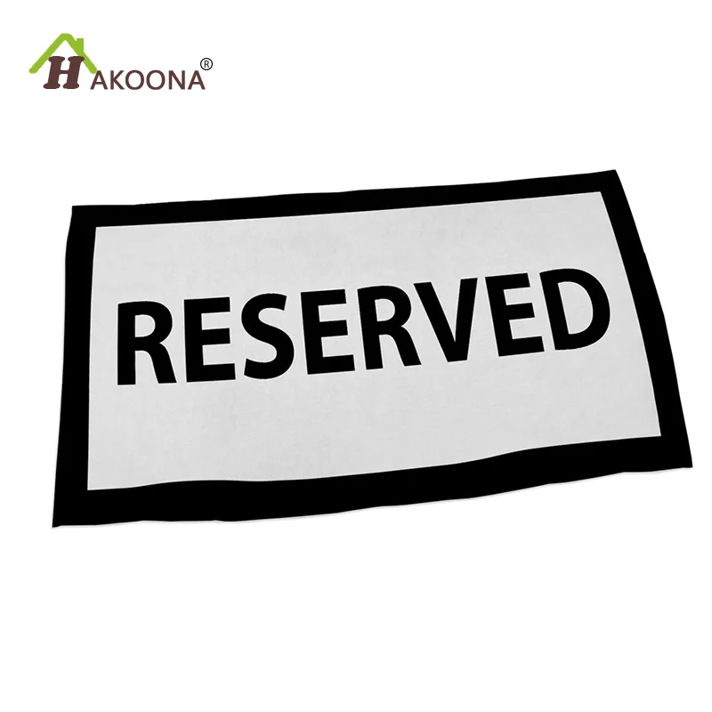 

HAKOONA Summer RESERVED Printed Beach Towels for Women Quick Dry Bath Towels Digital Bathrobes Towel 70*140cm