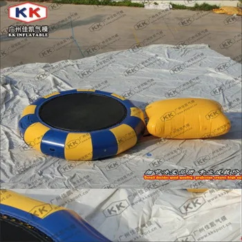 Kaufen Durable PVC-Plane Stoff Aufblasbare Wasserpark Wasser Trampolin Für Pool Oder See
