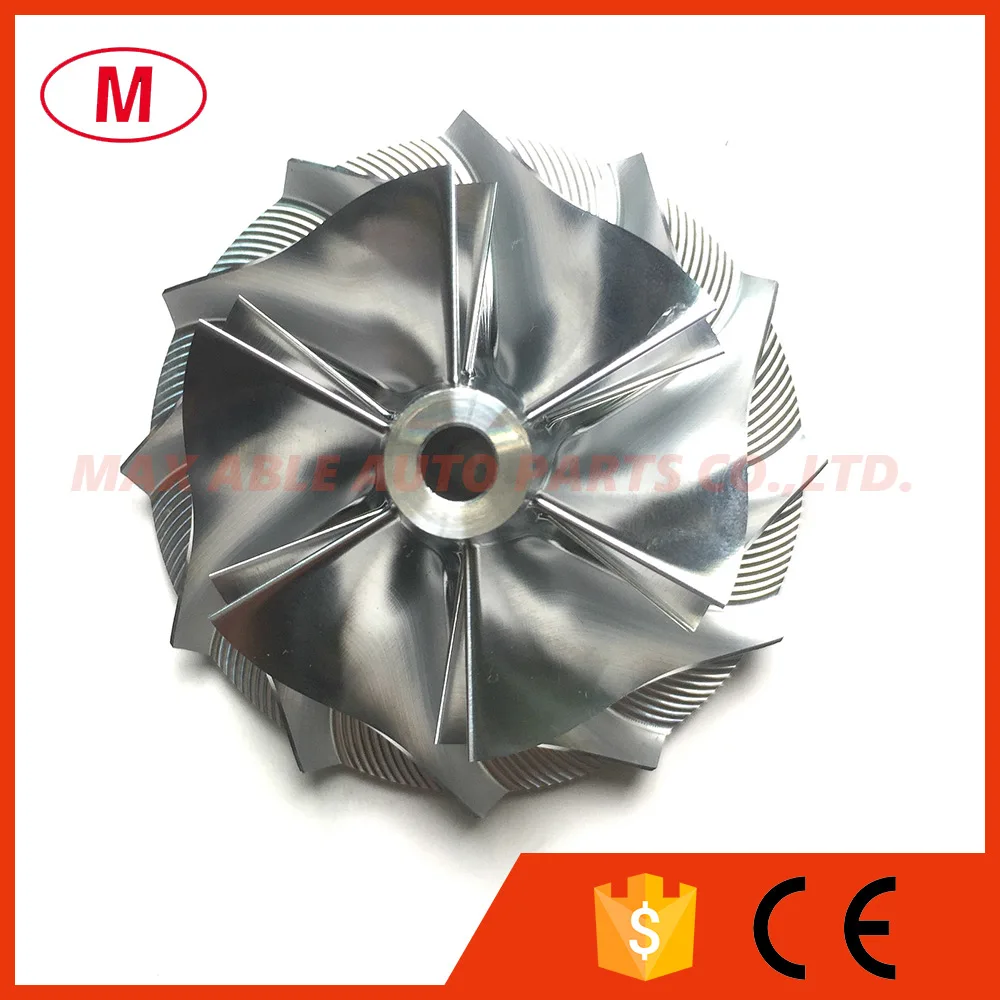 TD05H 20G обновление 53,11/70,98 мм 6+ 6 лопасти турбо Aluminum2618/Фрезерование/турбо рабочее колесо компрессора для турбокомпрессора Mitsubi* shi