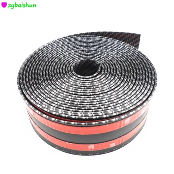 

Car Protective Film Auto Roll Bumper Lip Protector Moulding Strip Self Adhesive Carbon Fiber Stickers For Mitsubishi Subaru