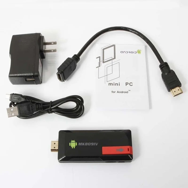 

2015 newest RK3188T online connecting tv box MK809IV with best quality and lowest price tv stick ethernet