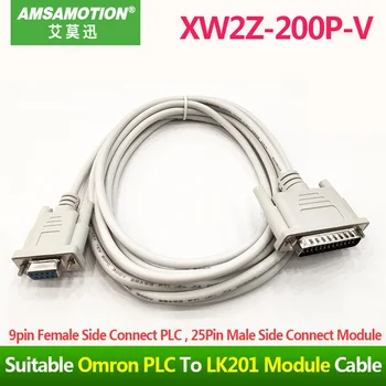 

XW2Z-200P-V Suitable Omron PLC C200H C60P C100H CVM1 Connect LK201 Module Programming Cable