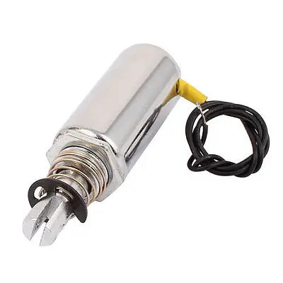 MQ8-Z12B DC 12 V/DC24V 1 кг сила проводного плунжера пружина тянуть тип электромагнита
