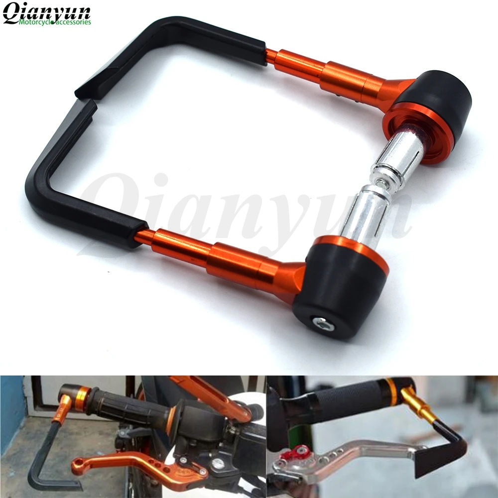 

Universal 7/8" 22mm motorcycle aluminum clutch lever protector For KTM 690 DUKE 990/1290 SUPER DUKE RC8/R Duke RC125 RC200 RC390