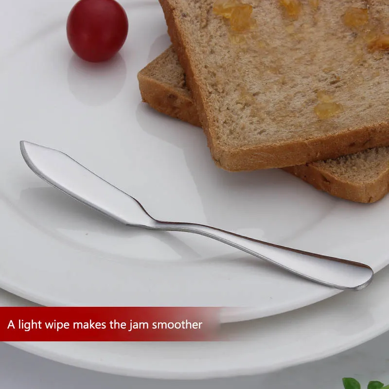 Нож для сыра и десерта, инструмент для завтрака из нержавеющей стали, портативный многофункциональный шпатель для торта, резак для масла, кухонные гаджеты, 1 шт