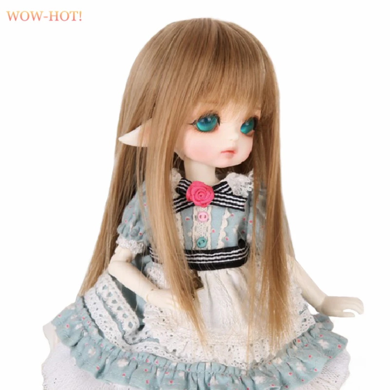 WOWHOT 1/8 Bjd SD кукольные парики для кукол высокая температура проволока длинные прямые синтетические высококачественные кукольные волосы аксессуары для кукол