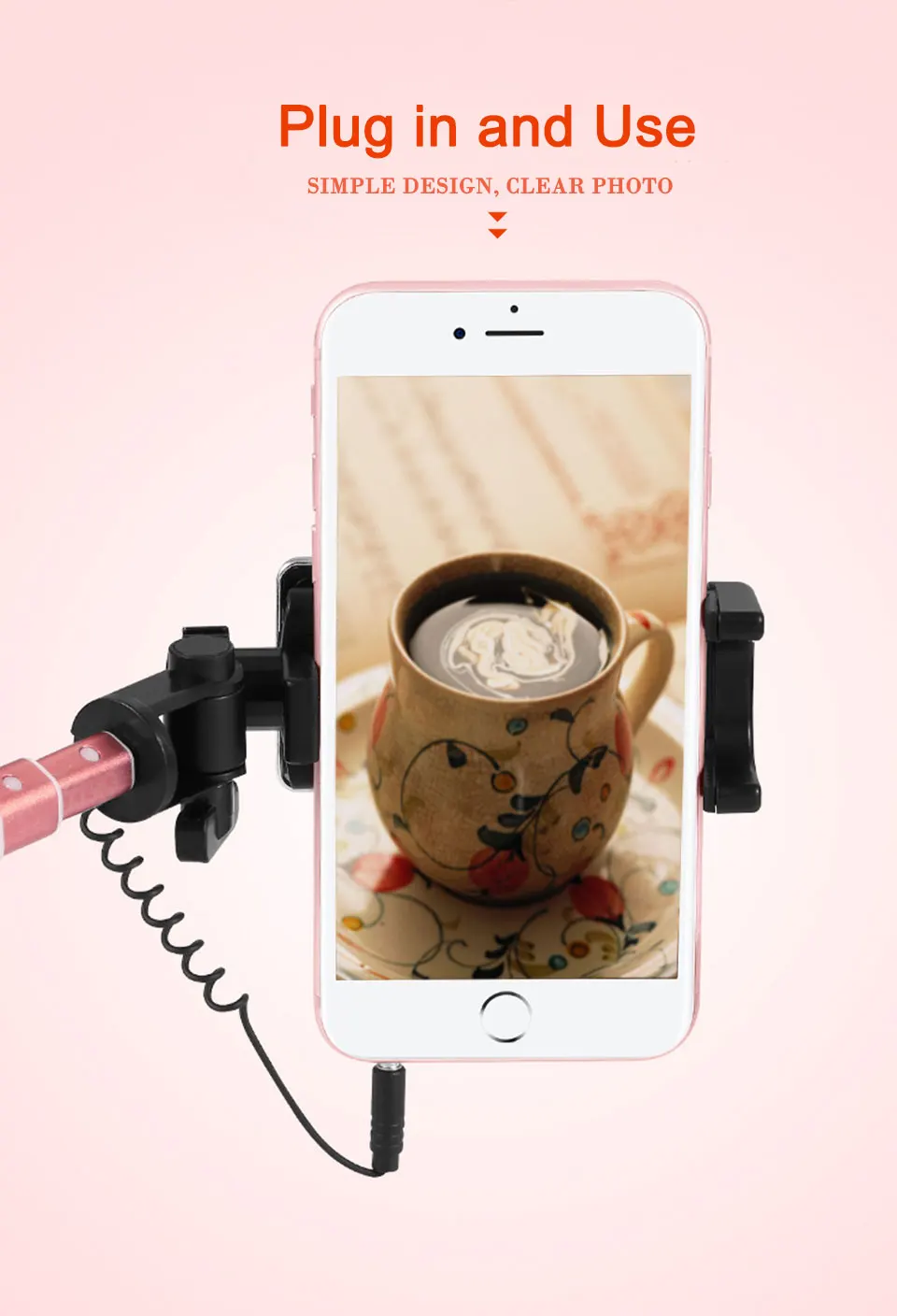 2019 New Arrivals Selfie Stick Bluetooth With Button For Android IOS System Tripod Selfie Stick Universal Mobile Phone (9)