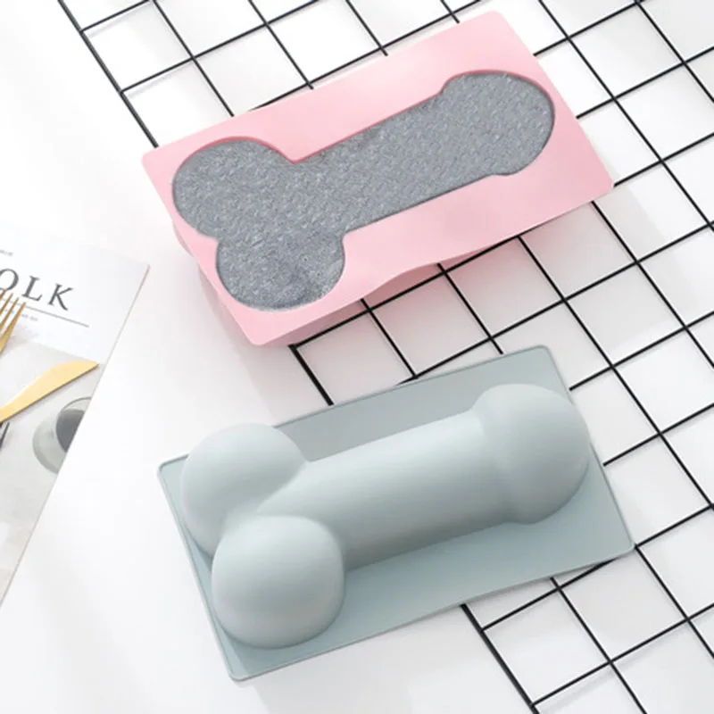 1 шт. 3D пенис DIY помадка для украшения торта силиконовая форма одной вечеринки