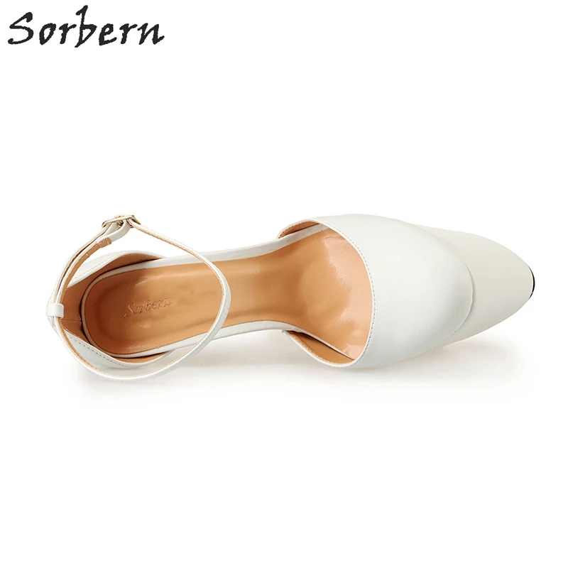 Sorbern унисекс 20 см сверхвысокий каблук 2017 обувь для вечеринок zapatos mujer Alto Con Plataforma