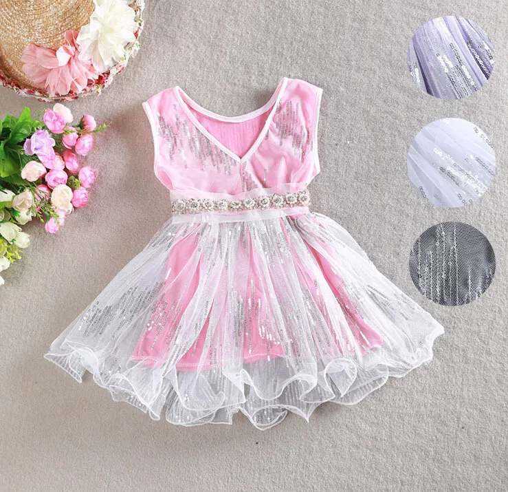 vestido de criança chique