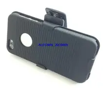 Stylish Heavy Duty Rugged Hybrid Hard Back Cover Case For iPhone 5 5s Belt Clip Holster Stand Case