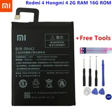 Xiao Mi Оригинальный аккумулятор для телефона BN42 Xiaomi Redmi Hongmi 4