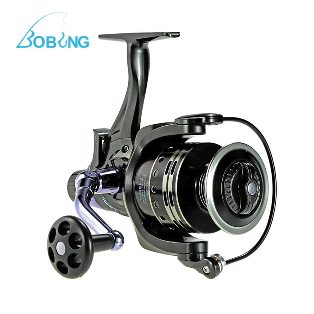 

Bobing COONOR 11+1BB Spinning Fishing Reel GT4:7:1 Right/Left Handle Dual Brake System Carp Fishing Tackle Carretilha de pesca