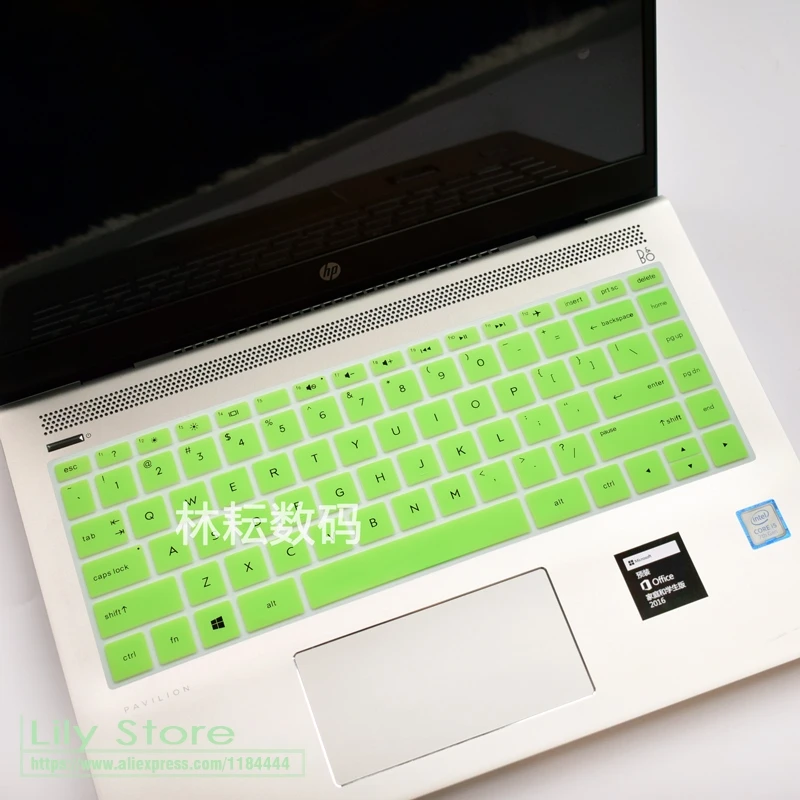 Для ноутбука hp Pavilion X360 2-in-1 14 дюймов с сенсорным экраном 14 м ba013dx аксессуары для ноутбука защитный чехол для клавиатуры - Цвет: green