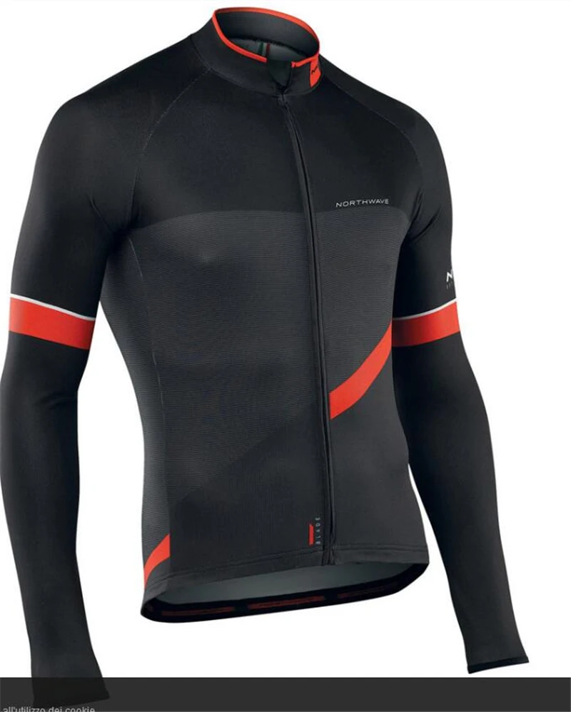NW Мужская Новая весенняя/осенняя одежда с длинным рукавом для велоспорта, дышащая одежда для горного велосипеда, одежда для велоспорта, Ropa Ciclismo Maillot - Цвет: Cycling jersey Only0