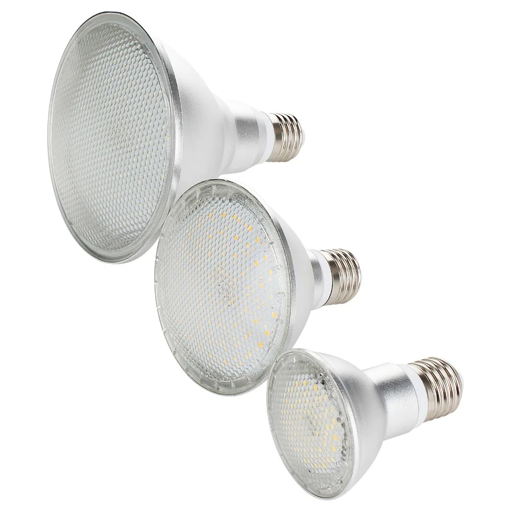 Lâmpada LED Spotlight regulável, lâmpada branca quente,