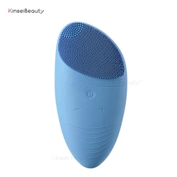 Cepillo de Limpieza Facial de Carga Usb Vibración Mini Limpiador Facial Limpiador de Poros Profundo de Silicona Eléctrico a Prueba de Agua Masaje Cepillo de Limpieza Facial de Carga Usb Vibración Mini Limpiador Facial Limpiador de Poros Profundo de Silicona Eléctrico a Prueba de Agua Masaje