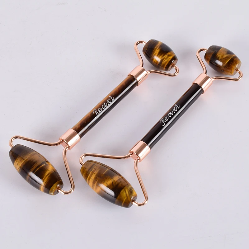 Jade Roller Natural A+Tiger Eye Stone Roller Facial Gua Sha Tool Crystal Healing Gemstone Slimming Anti Wrinkle Cellulite Jade Roller Natural A+Tiger Eye Stone Roller Facial Gua Sha Tool Crystal Healing Gemstone Slimming Anti Wrinkle Cellulite