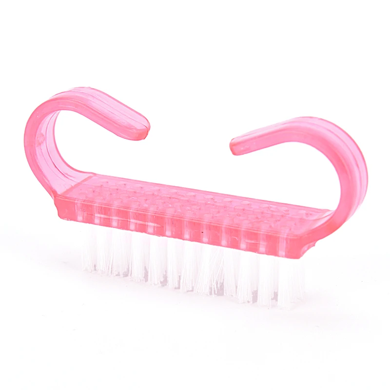 6PCS 6.5cm*3.5cm Nail Art Cleaning Brush After File Manicure Pedicure