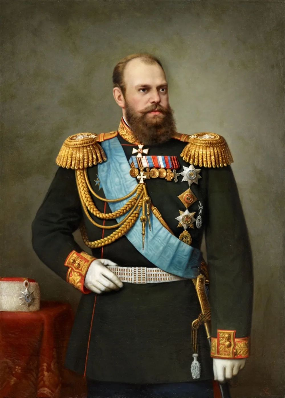 Специальное предложение # TOP art русский портрет копировальная Картина на холсте с