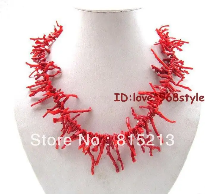 

ddh0082 Stunning handwork Jewelry Sea Tibetan Coral Lady's Genuine Necklace 16.5" 28% Discount